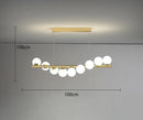 Axyaa Glass Ball Pendant Chandelier for Modern Home Decor