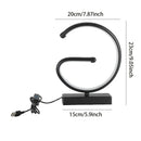 Axyaa G-shaped USB Lamp: Creative Bedroom Desktop Nightlight