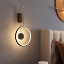 Axyaa Nordic LED Luxury Wall Lamp - Modern Minimalist Bedroom Lighting