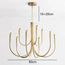 Axyaa Nordic Chandeliers Pendant Lights for Dining Room Ceiling Indoor Lighting