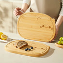 Axyaa Bamboo Cat Cutting Board: Kitchen Essential for Creative Food Prep