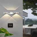 Axyaa 12w LED Wall Lamp Cube Design IP65 Waterproof Aluminum Indoor Outdoor Light