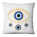 Axyaa Evil Eye & Hamsa Cushion Covers - Sofa, Bedroom, Car Pillow Cover