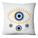 Axyaa Evil Eye & Hamsa Cushion Covers - Sofa, Bedroom, Car Pillow Cover
