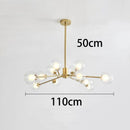 Axyaa LED Pendant Light Chandeliers for Staircase & Living Room, Modern Indoor Hanging Lamps