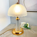 Axyaa Modern Acrylic Glass Table Lamp for Bedroom and Living Room