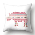 Axyaa Geometric Animal Series Pillowcase: Stylish Sofa Chair Seat Cover for Home Decor