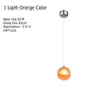 Axyaa Colorful Glass Ball Bubble Chandelier