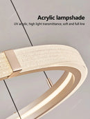 Axyaa Nordic Ring Chandelier for Living, Dining & Bedroom