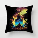 Axyaa Fashion Magic Bottle Pillowcase Square Cushion Cover for Decorating Car Sofa