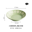 Axyaa Ceramic Bowl Set: Embossed Plates, High Value Tableware & Rice Bowls