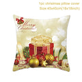 Axyaa Christmas Cushion Cover 2022: Merry Decorations, Navidad, Noel, Xmas Gifts, Happy New Year 2023