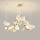 Axyaa Luxury Art Ceramics LED Chandeliers for Modern Decor