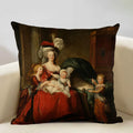 Axyaa New Mexico Painter Self Portrait Cushion Cover - Decor Pillowcase for Home Office