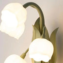 Axyaa Modern Elegant LED Flower Table Lamp & Wall Light for Bedroom Night Reading