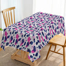Leopard Print Color Block Table Runner by Axyaa for Indoor Outdoor Home Dining