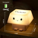 Axyaa LED Night Light Rechargeable Lamp for Bedroom Decor and Gifts
