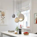 Axyaa Crescent Moon LED Chandelier for Dining Room Kitchen Coffee Shop