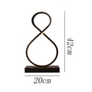 Axyaa Dimmable LED Ring Table Lamp for Home Décor & Bedroom Lighting