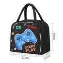 Axyaa Kids Bento Lunch Bag with Aluminum Foil - Large Capacity & Fresh-Keeping