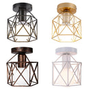 Axya Vintage Wire Cage Ceiling Lights for Home Restaurant Hotel Decor