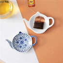 Axyaa Ceramic Pot Seasoning Dish Set - Creative Tableware for Tea, Dim Sum, Snacks