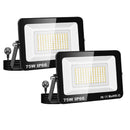 Axyaa LED Flood Light 50W-200W 110V 240V Outdoor Lighting 4000K Floodlight for Street Garden