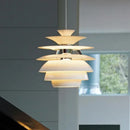 Axyaa Nordic Modern Aluminum Chandelier for High-end Living Room Decor