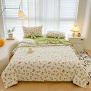 Axyaa Washed Cotton All Season Comforter for Single Double Bed