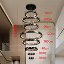 Axyaa Modern Nordic Circular Luxury Pendant Light