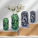 Axyaa Wave Point Glass Vase Hydroponic Flowerpot Decoration