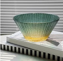 Axyaa Fruit Plate Glass Bowl Soup Bowl Salad Bowl Living Room Household Dishes