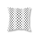 Axyaa Geometric Sofa Pillowcase for Home Decor and Office Chair, Simple Black and White Fashion