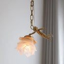 Axyaa French Angel Copper Hanging Lamp for Dining Bar Bedroom Living Room