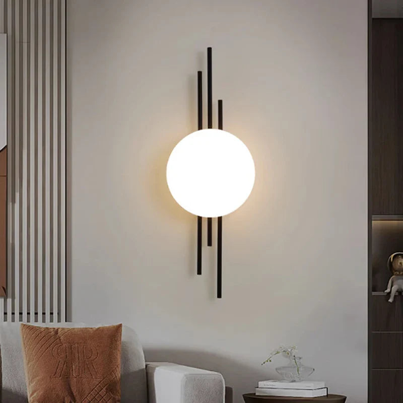 Axya Acrylic Wall Lamp LED Sconce Light Creative Design Bedroom Living Room Decor