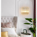 Axyaa Crystal Wall Lamp - Modern Minimalist Living Room Background Wall Light