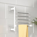 Axyaa Stainless Steel Wall Shelf & Towel Rack Bathroom Kitchen Organizers Storage Shelf