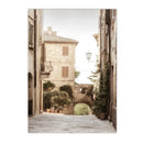 Axyaa Green Tree Landscape Canvas Print - Nordic Living Room Wall Art Decor
