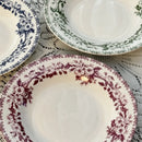 Axyaa Ceramic Medieval Plates: Vintage French Tableware for Desserts, Breakfast, and Pasta