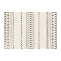 Axyaa Zebra Pattern Plush Living Room Carpet - Nordic Style Large Area Rug