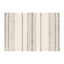 Axyaa Zebra Pattern Plush Living Room Carpet - Nordic Style Large Area Rug