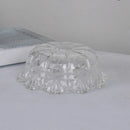 Axyaa Clear Glass LED Wall Light Fixture Modern Rotate Bedside Lamp
