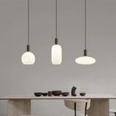 Axyaa Nordic Glass Pendant Light for Dining Kitchen Bedroom Living Room
