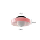 Axyaa Glass Ceiling Light LED E27 Bedroom Living Room Home Decor Lighting