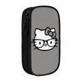 Axyaa Hello Kitty Pencil Case: Large Storage Pencil Pouch for Students