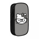 Axyaa Hello Kitty Pencil Case: Large Storage Pencil Pouch for Students