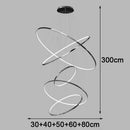 Axyaa Modern LED Pendant Light Chandeliers for Living Room and Dining Room