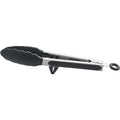 Axyaa 10 Silicone Non-Slip Cooking Clip Stainless Steel Kitchen Tongs BBQ Salad Tools