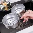 Axyaa Stainless Steel Hanging Drain Rack for Kitchen Sink Storage