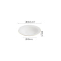 Axyaa Phnom Penh Ceramic Small Plate Set for Molecular Cooking Specialty Tableware